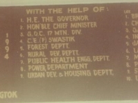 Donors and In Memory of Shanti Stahl